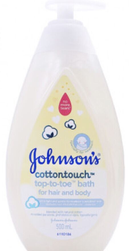 Sữa tắm gội toàn thân Johnson Baby Cottontouch 500ml date 2025