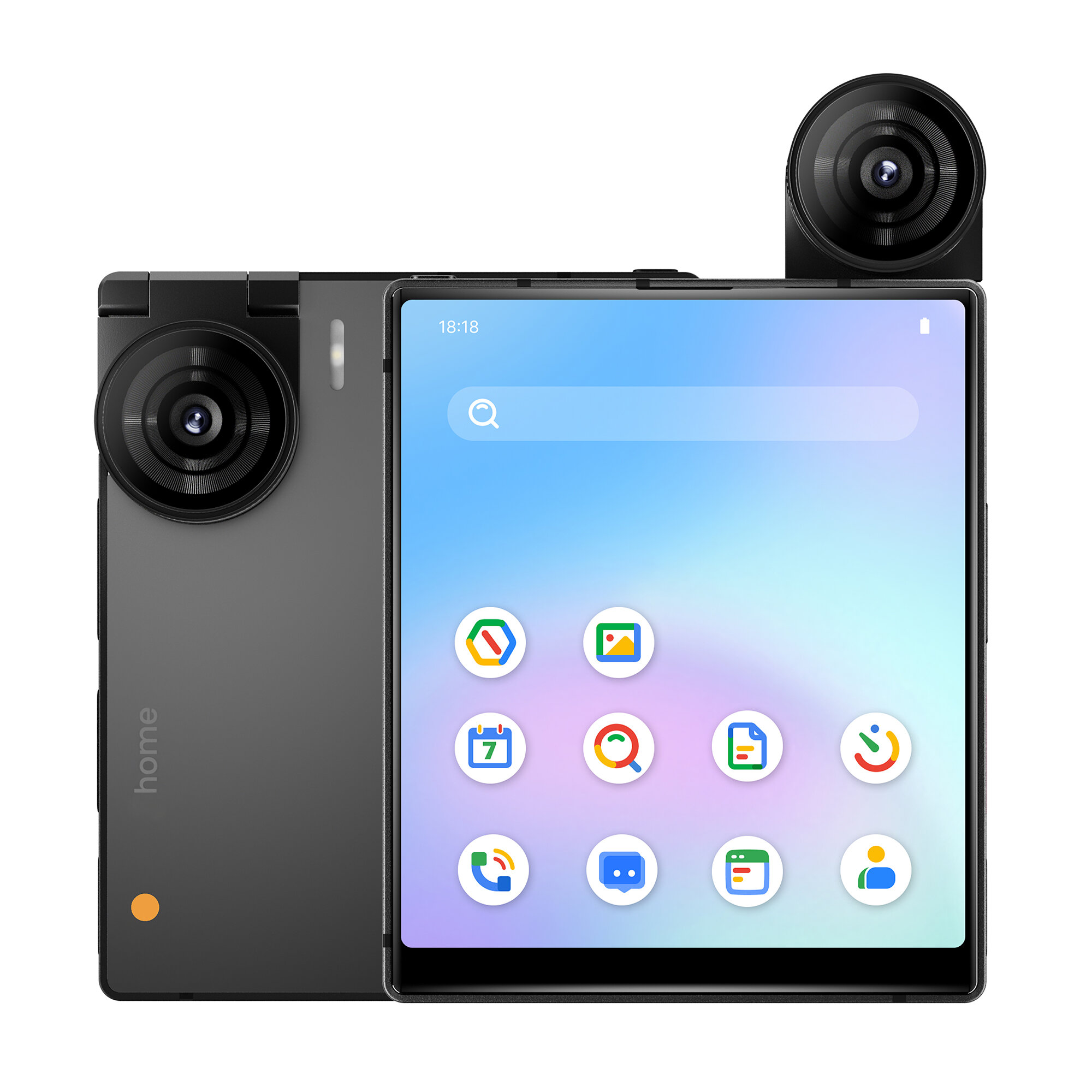 Small Portable AI Tool Phone with Flippable Camera Dual System - 2