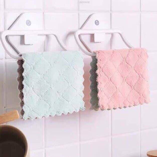 Sét 10 khăn lau đa năng, lau bàn lau bếp thấm hút cực tốt