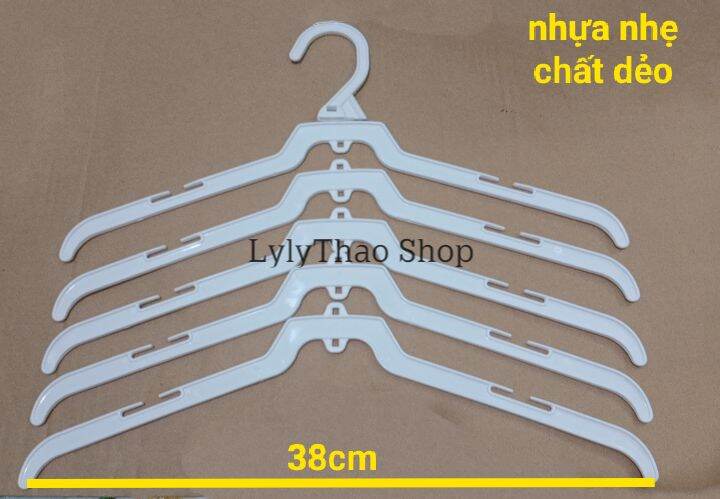 [HCM]Móc áo người lớn chất dẻo (Combo 10 cái)