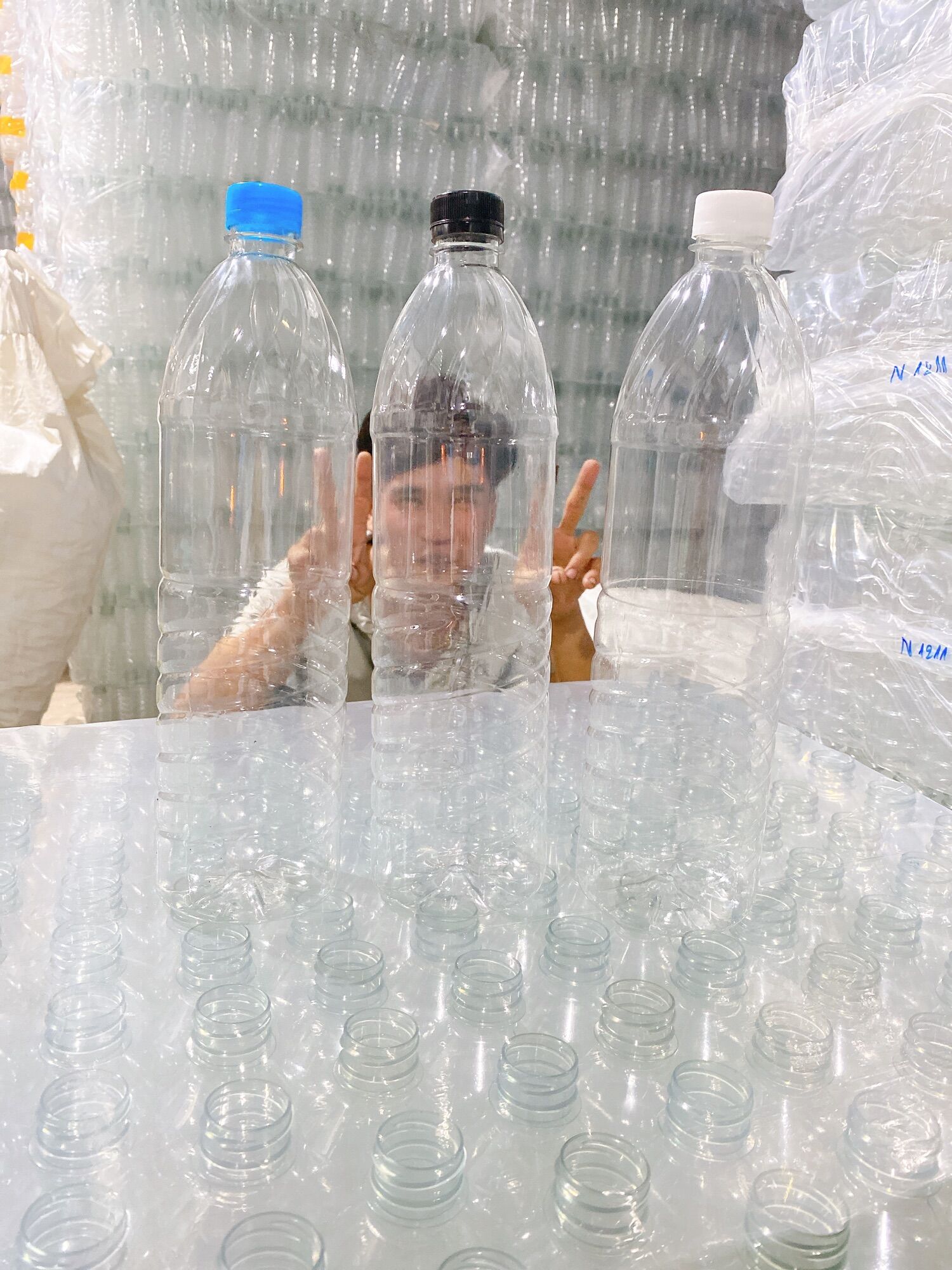Chai 1,5 lít ( kèm nắp trắng )