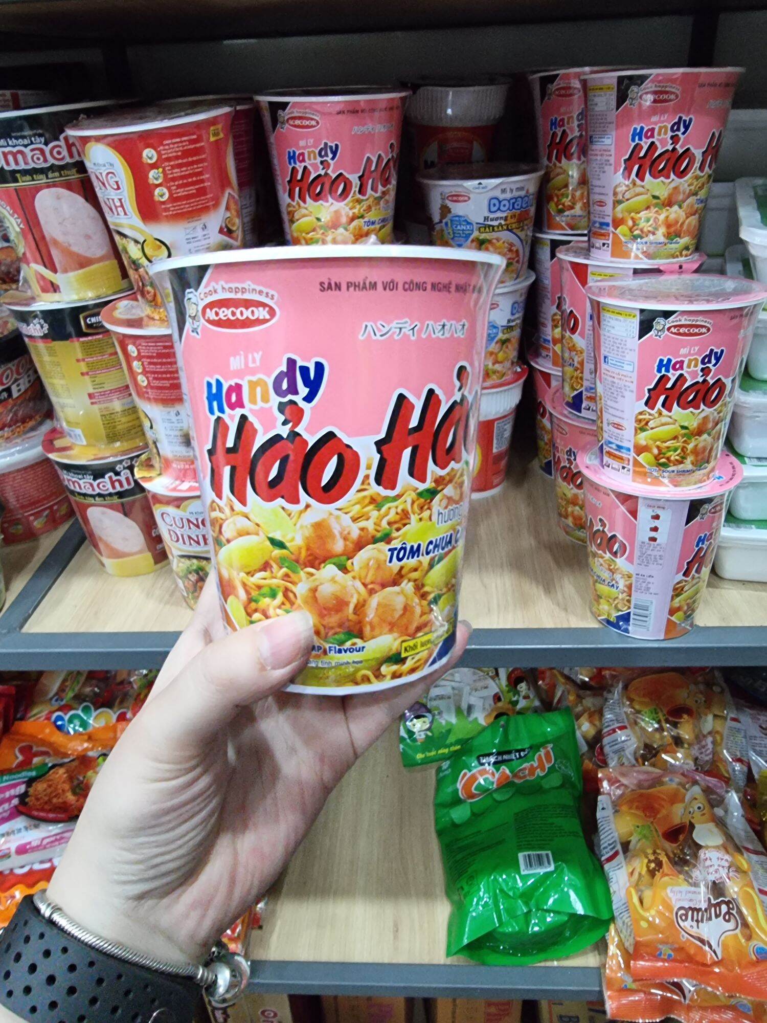 Combo 5 cốc Mì Hảo Hảo chua cay