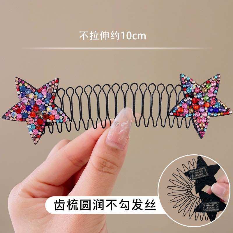 Xước tóc con hình ngôi sao đính đá