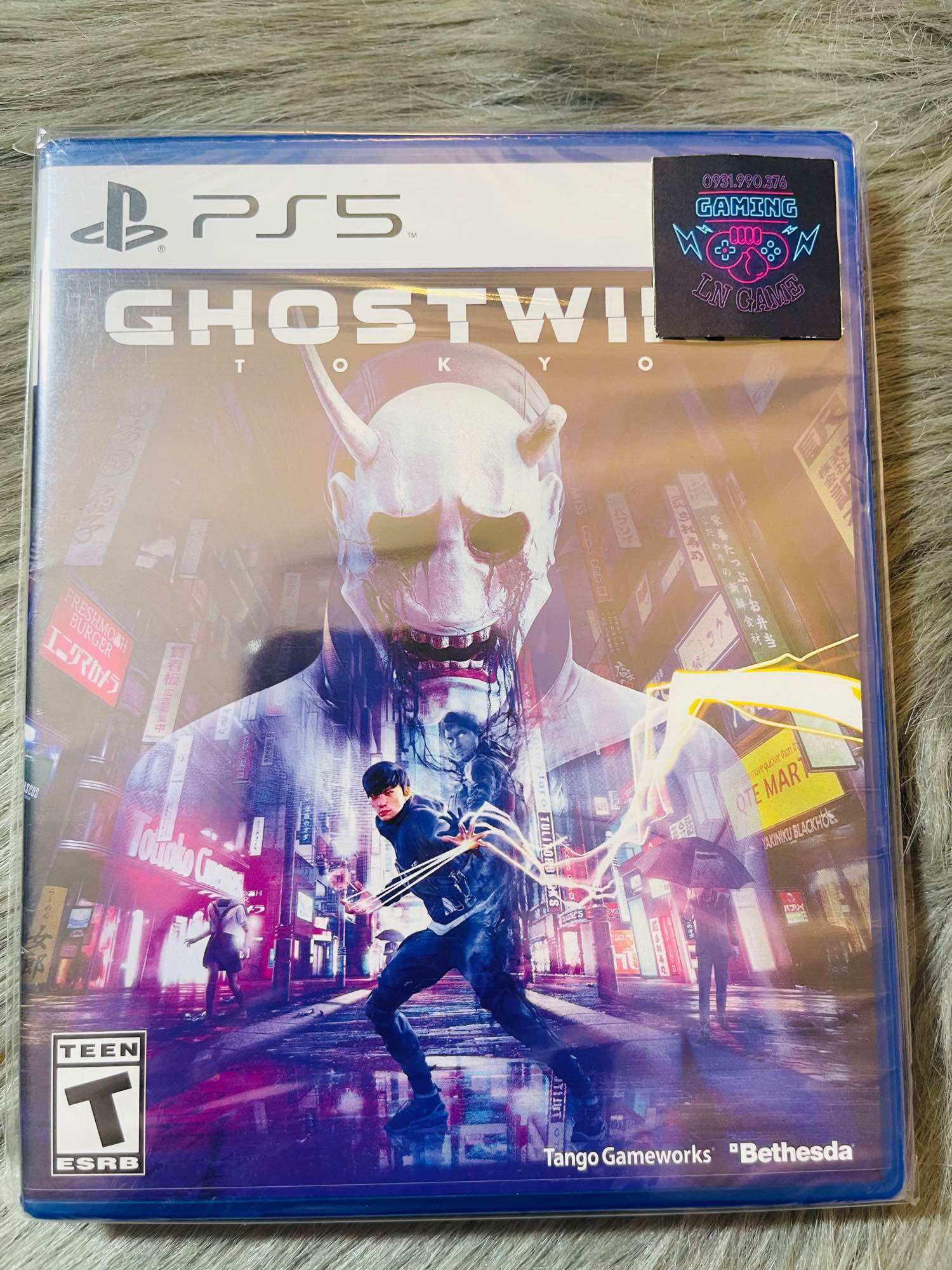 Đĩa game ps5 : Ghostwire tokyo (new)