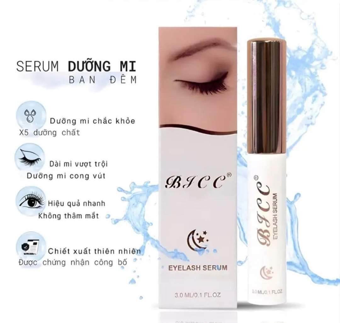 (Chính hãng) Serum Dưỡng Mi BJCC 3ml hiệu quả sau 7 ngày sử dụng