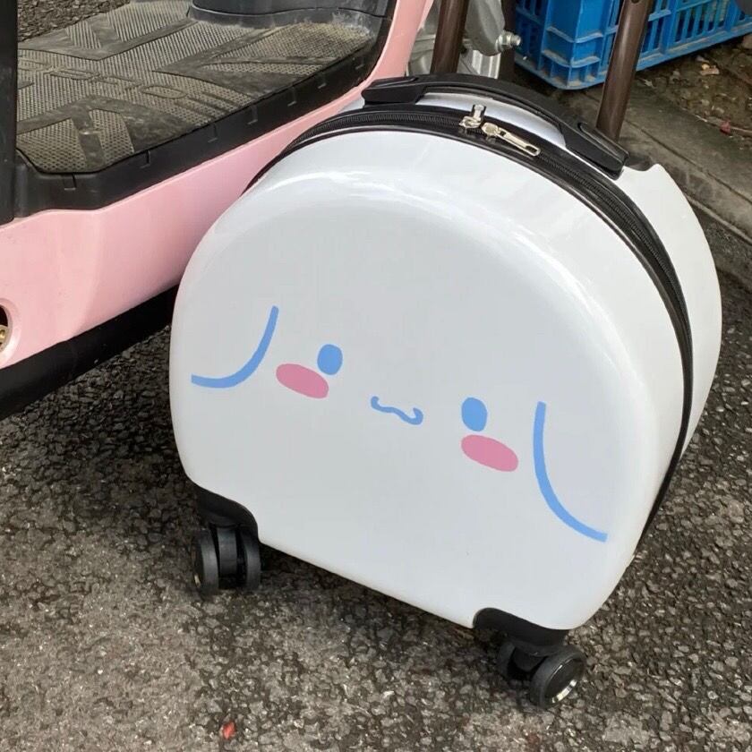 Sanrio valy hành lý kuluomi nữ va li kéo vali du lịch hình chó cinnamoroll 18 inch nhẹ nhàng đáng yêu hoạt hình 20 inch