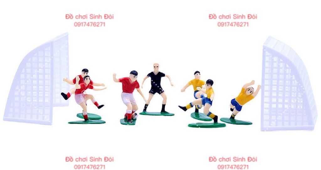 MÔ HÌNH CẦU THỦ ĐÁ BANH VÀ KHUNG THÀNH