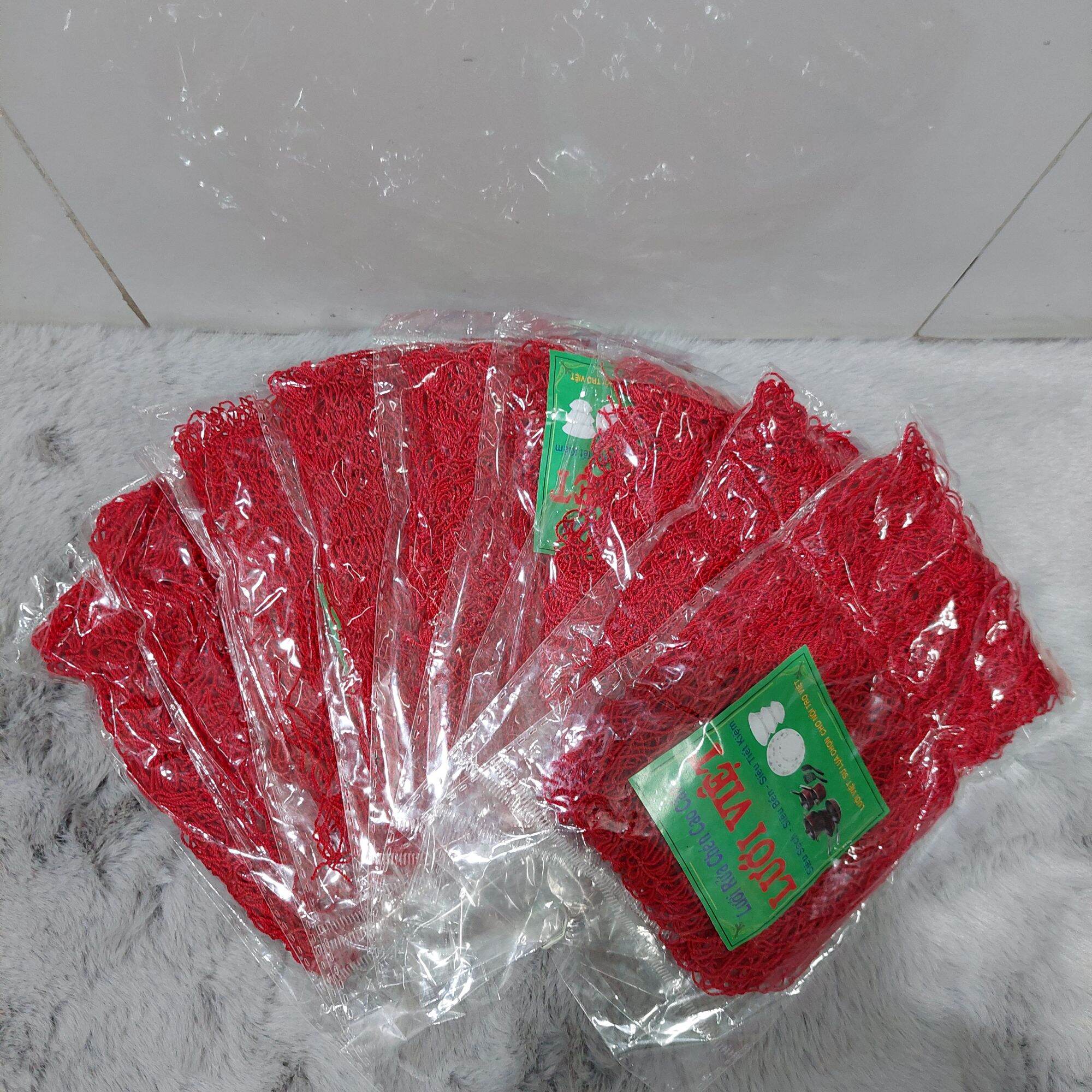 Lưới rửa chén bát Lưới Việt đỏ - Xanh