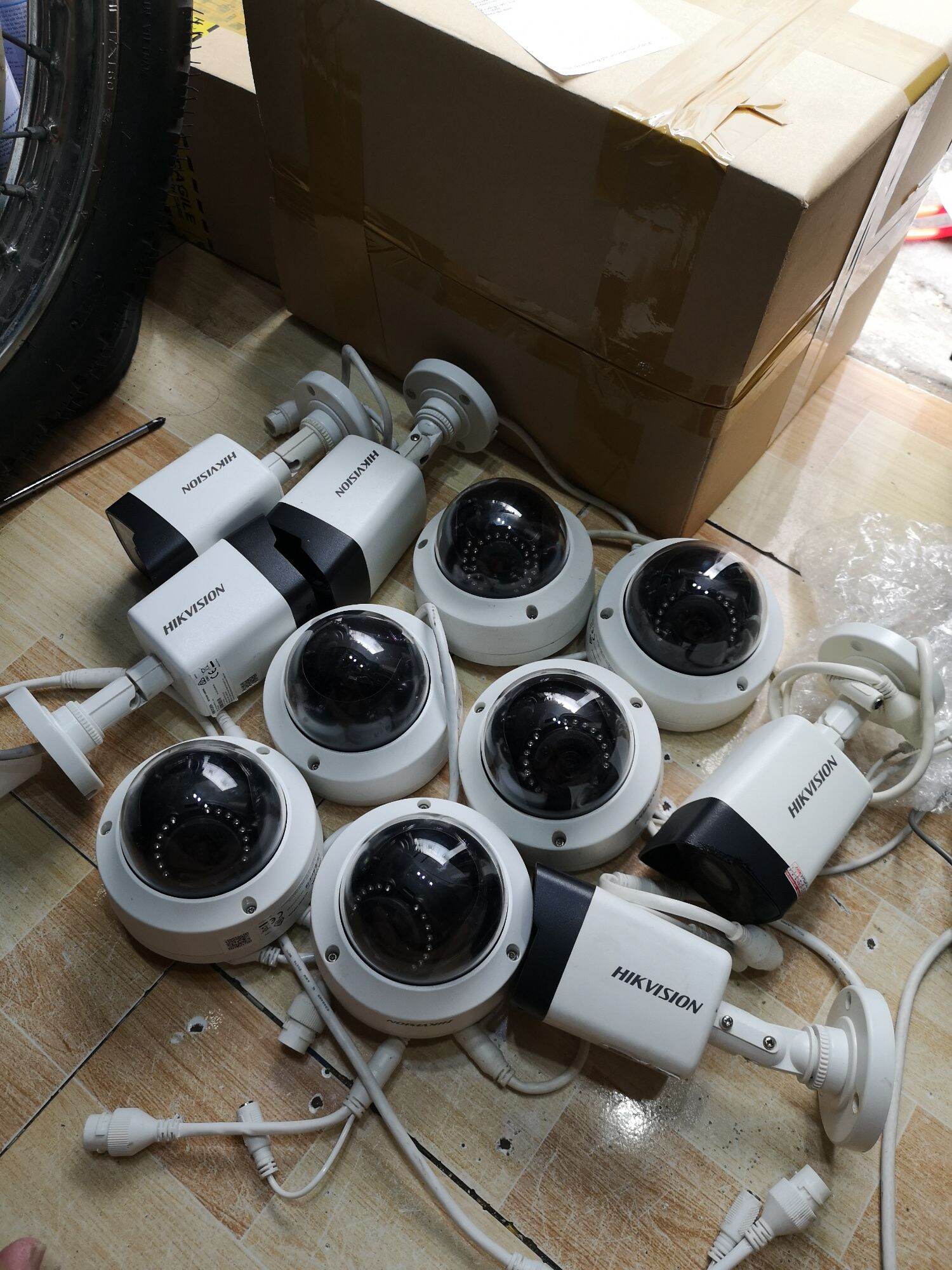 1 cái Camera ip hikvision 2.0mp đã qua sử dụng
