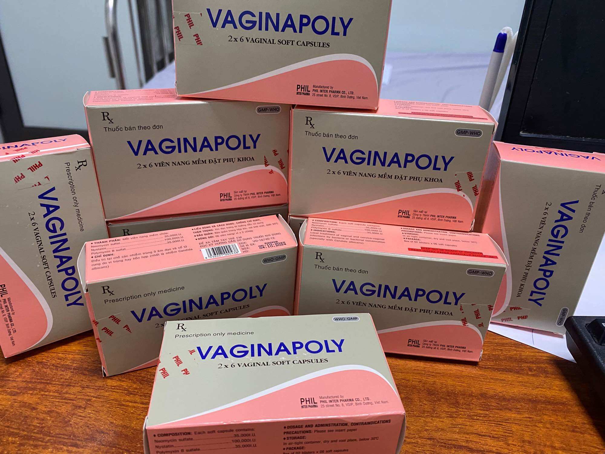 Viên đặt phụ khoa VAGINAPOLY