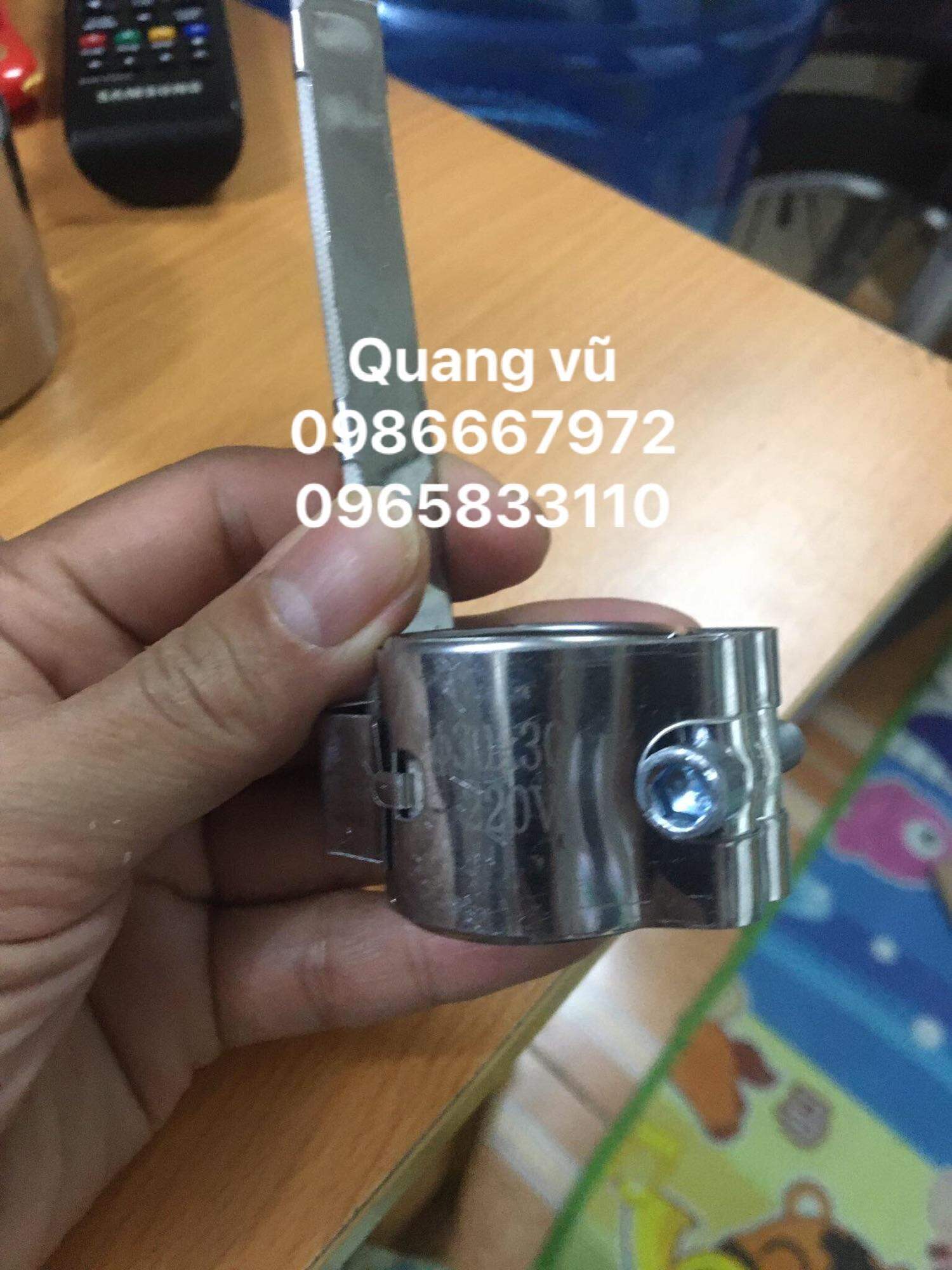 Vòng ốp nhiệt ,vòng gia nhiệt phi 30 220v