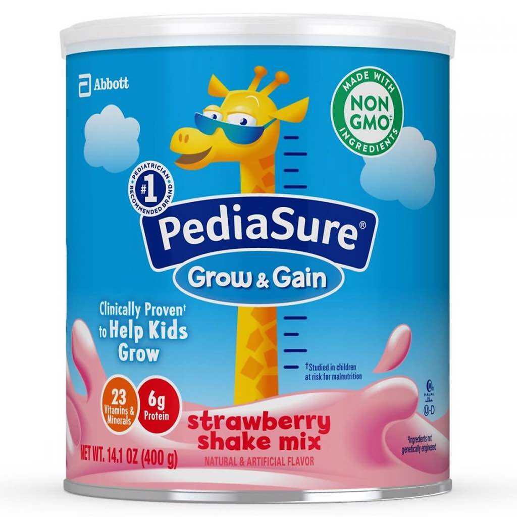 Sữa bột Pediasure vị dâu nhập Mỹ