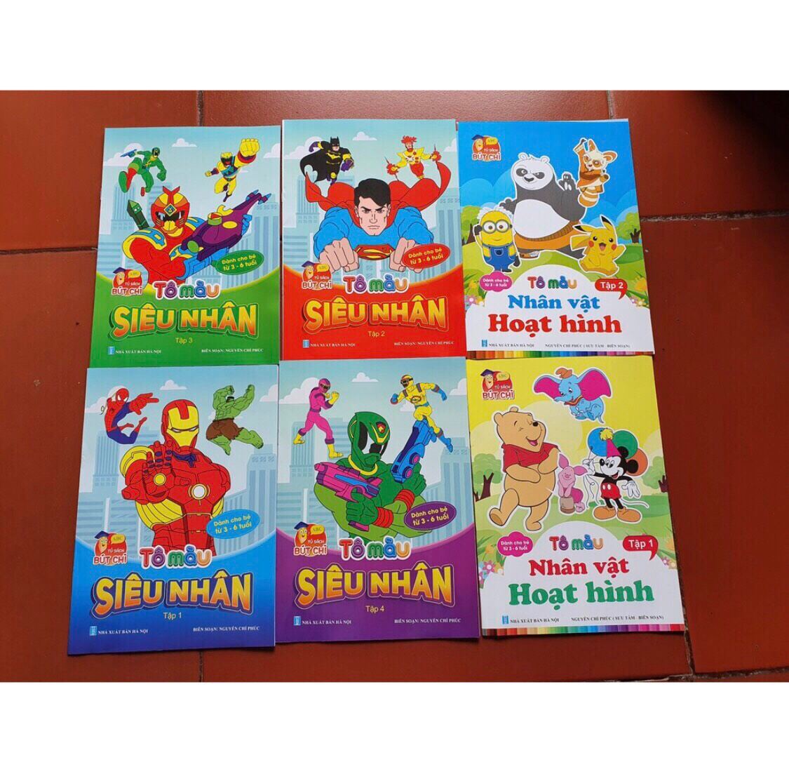 Bộ tô màu công chúa siêu nhân