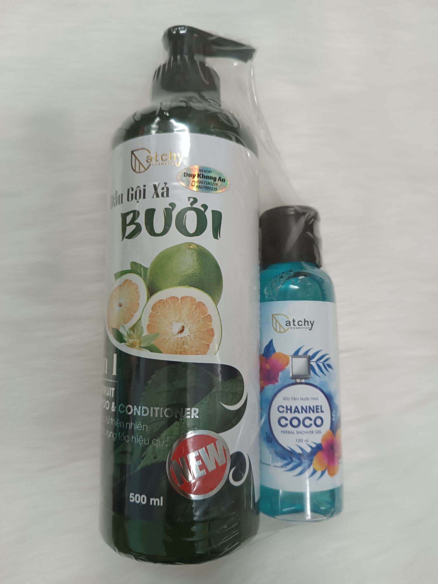 Dầu gội xả Bưởi- Sữa tắm Catchy chai vòi (gội xả 500ml tặng kèm sữa tắm nước hoa 100ml) (Sữa tắm chai 650ml tặng chai 300ml)
