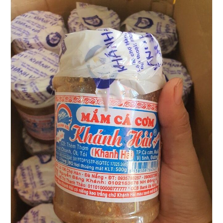 Mắm cá cơm Khánh Hải (Hủ 500g)