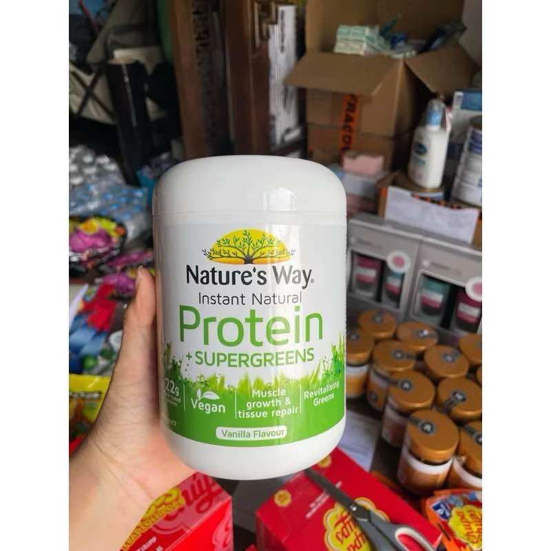 Protein Nature's way 375g Úc Dành Cho Người Ăn chay