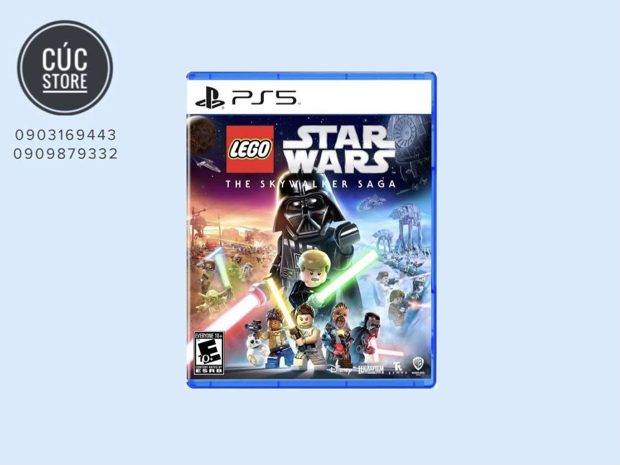 Đĩa chơi game PS5: Lego Star Wars The Skywalker Saga