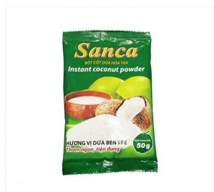 Bột cốt dừa sanca gói 50g