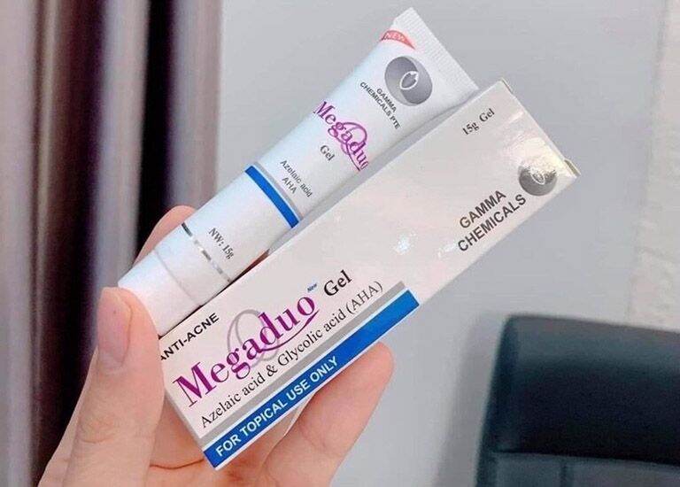 Gel giảm mụn, mờ thâm megaduo túyp 15g