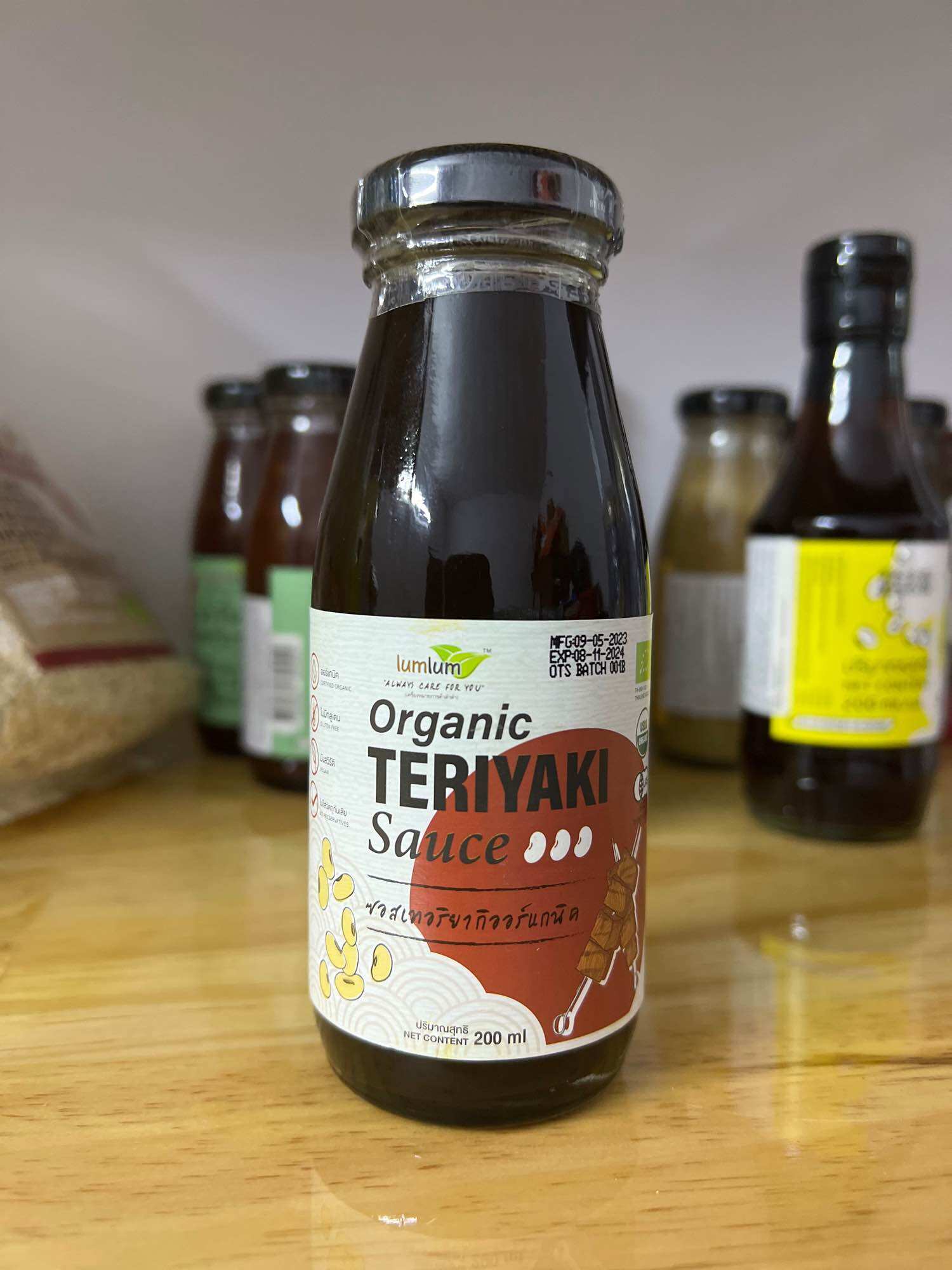 SỐT TERIYAKI HỮU CƠ LUMLUM