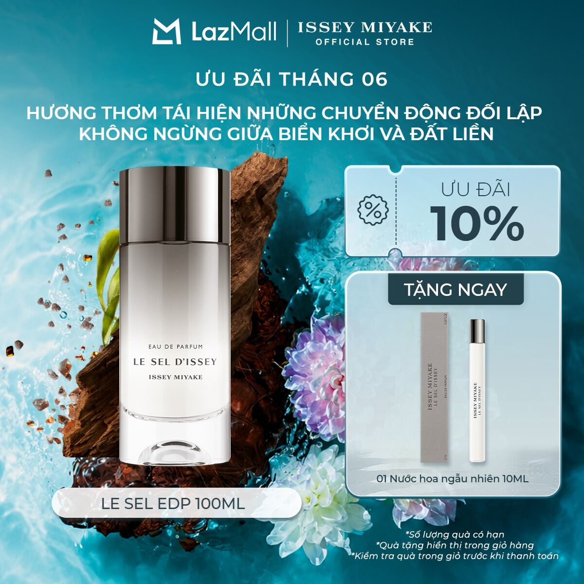 Nước Hoa nam Issey Miyake Le Sel d'Issey EDP 100ml