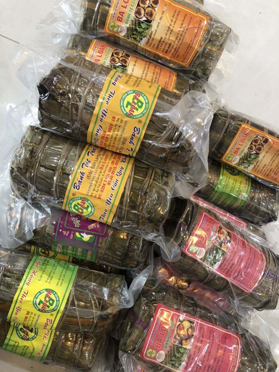 BÁNH TỨ QUÝ - BÁNH TÉT TRÀ CUÔN