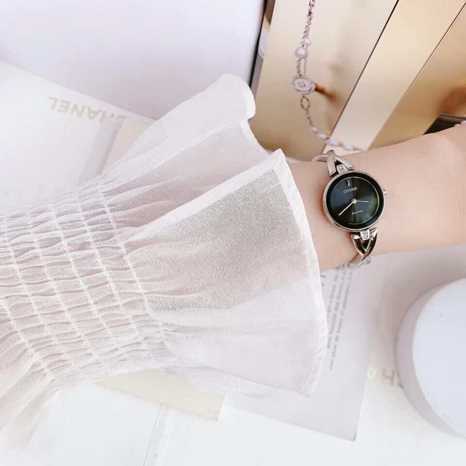 Đồng hồ nữ Citizen Eco Drive, size 23mm