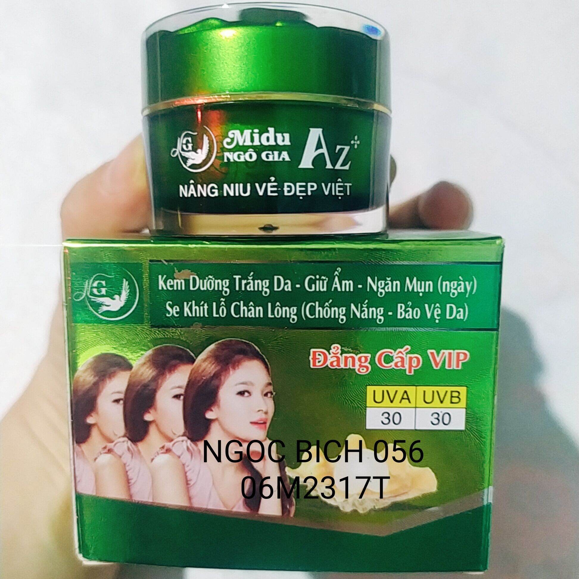 KEM MIDU A+ NGÔ GIA DƯỠNG TRẮNG DA - GIỮ ẨM - NGĂN MỤN - SE KHÍT LỖ CHÂN LÔNG 15gam