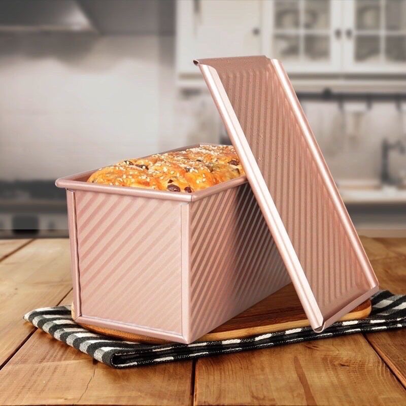 Khuôn bánh mì gối chống dính cao cấp 450g hiệu Unibaker