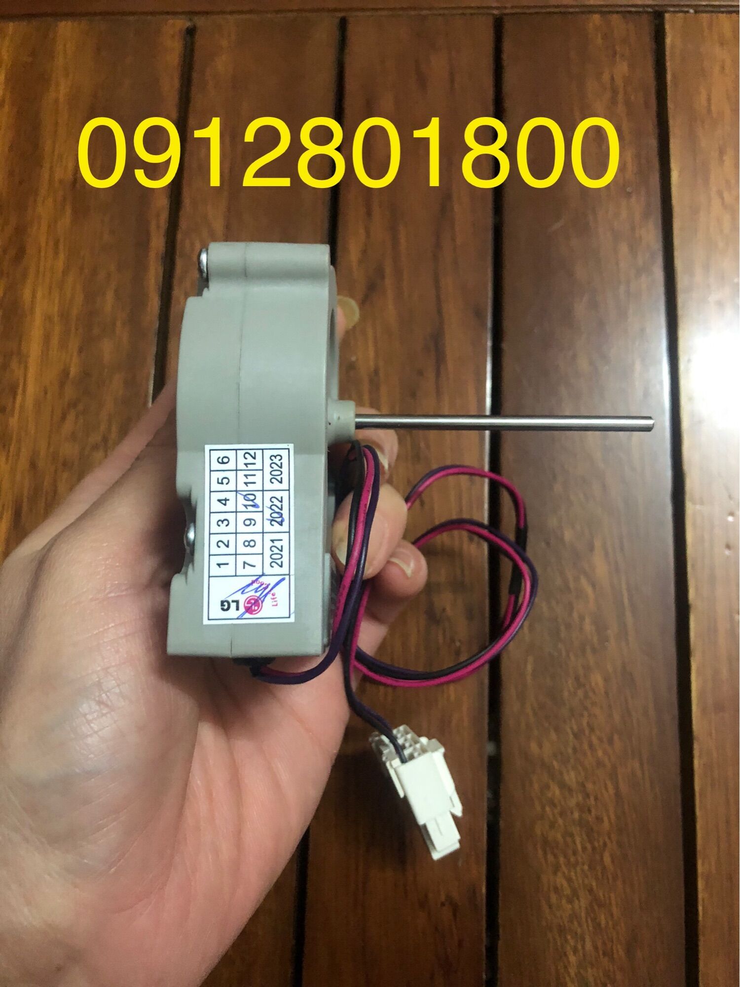 Quạt Tủ Lạnh LG DC 12V 4 dây (Hàng Hãng)