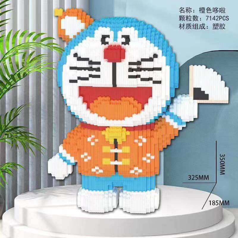 Xếp hình doremon các mẫu