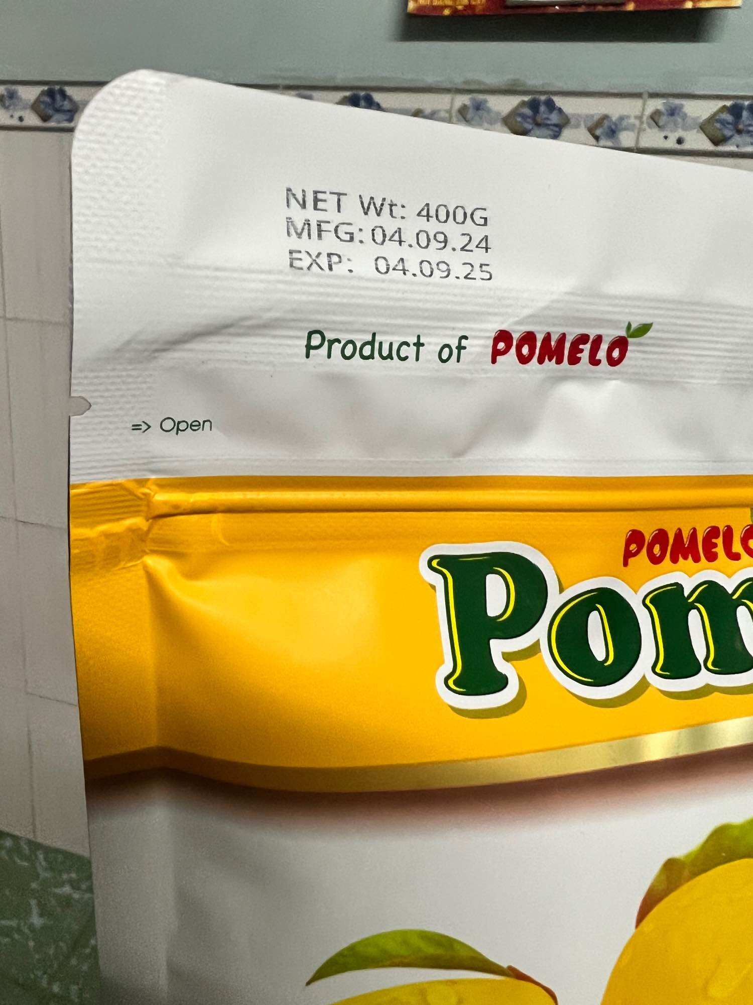 Xoài Sấy Dẻo POMELO 400g - SOFT DRIED MANGO Date 2026