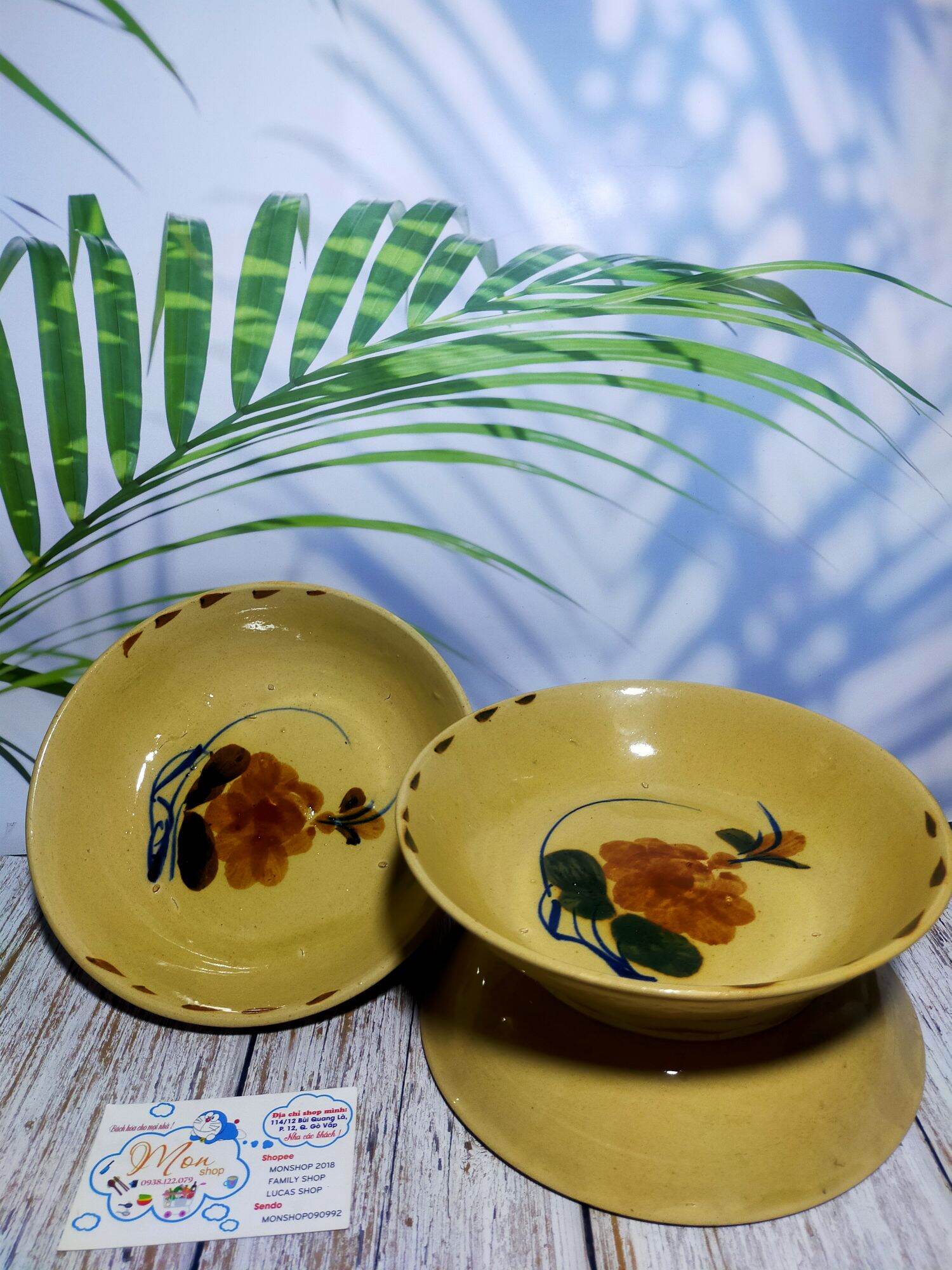 COMBO 2c DĨA KEM (lồng sâu) MS*028