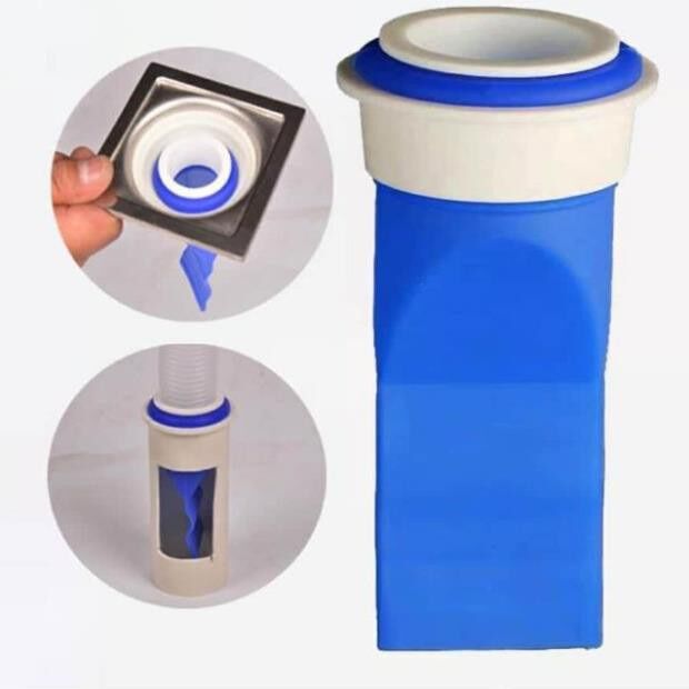 [HCM]Bịt Nắp Cống Silicon Ngăn Mùi