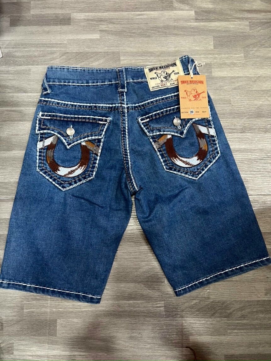 Quần jeans nam túi nắp hộp chỉ nổi ông địa màu xám và xanh nhạt