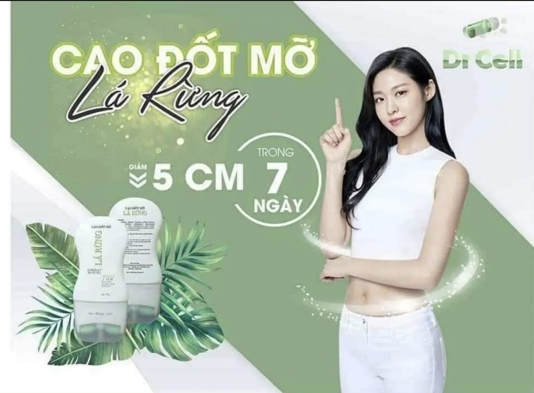 Cao lá Rừng đốt mỡ vòng 2 Dr cell chính hãng