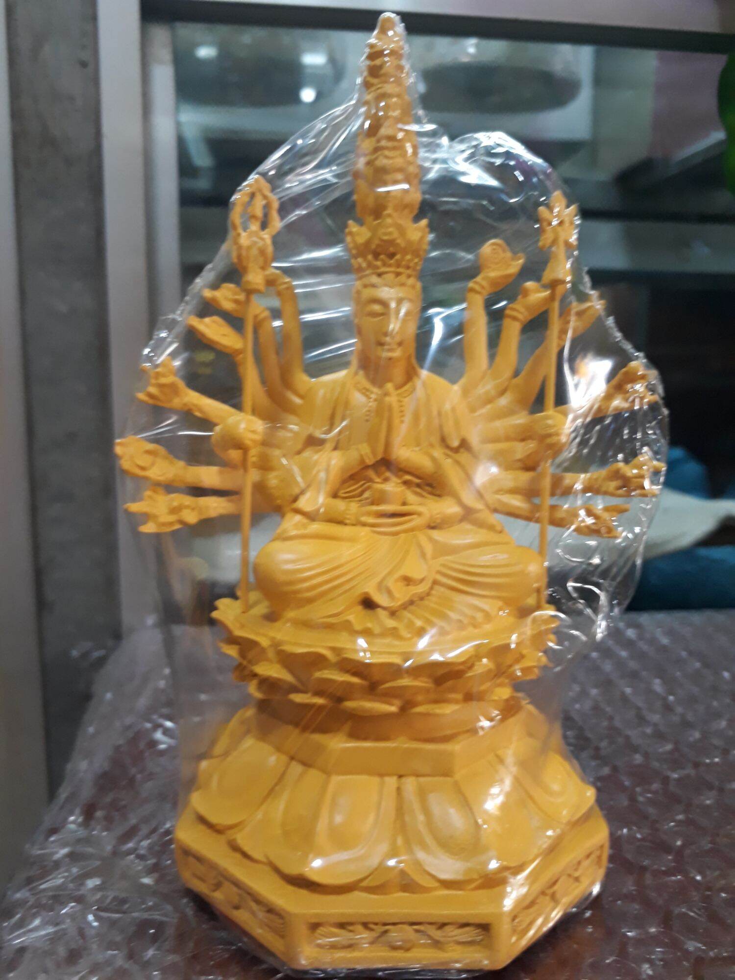 Tượng phật chuẩn đề cao 16 cm