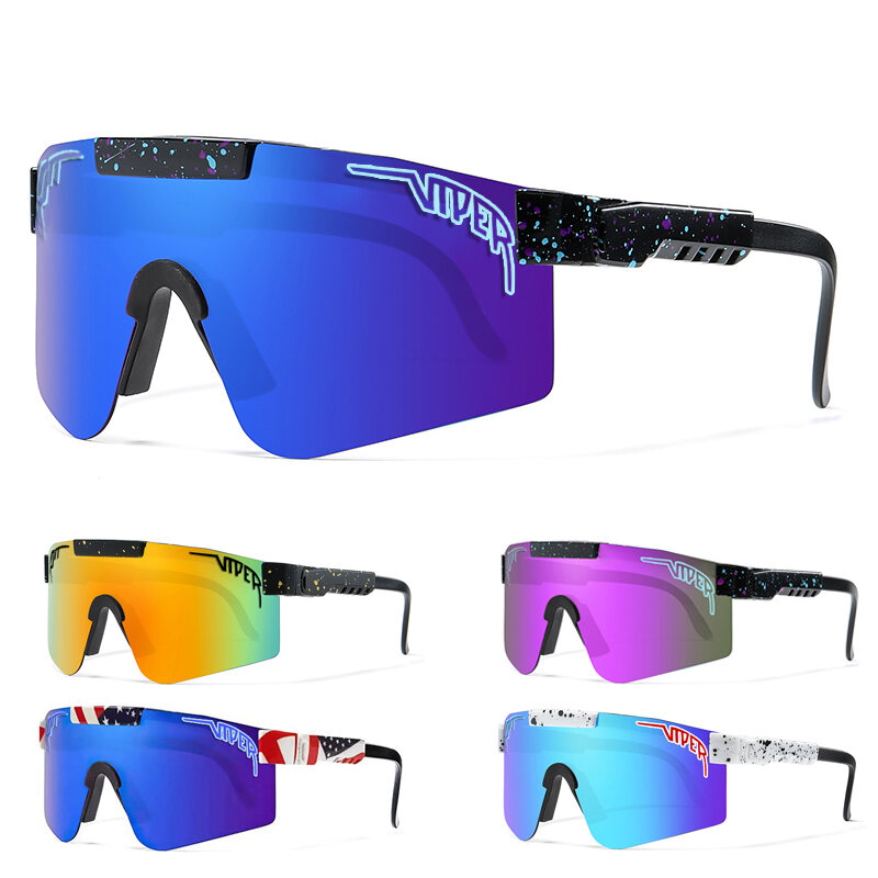 Pit Viper Unisex Kính Đi Xe Đạp Uv400 Bảo Vệ Gọng & Ống Kính Polycarbonate Kính Thể Thao Ngoài Trời Dành Cho Nam Và Nữ