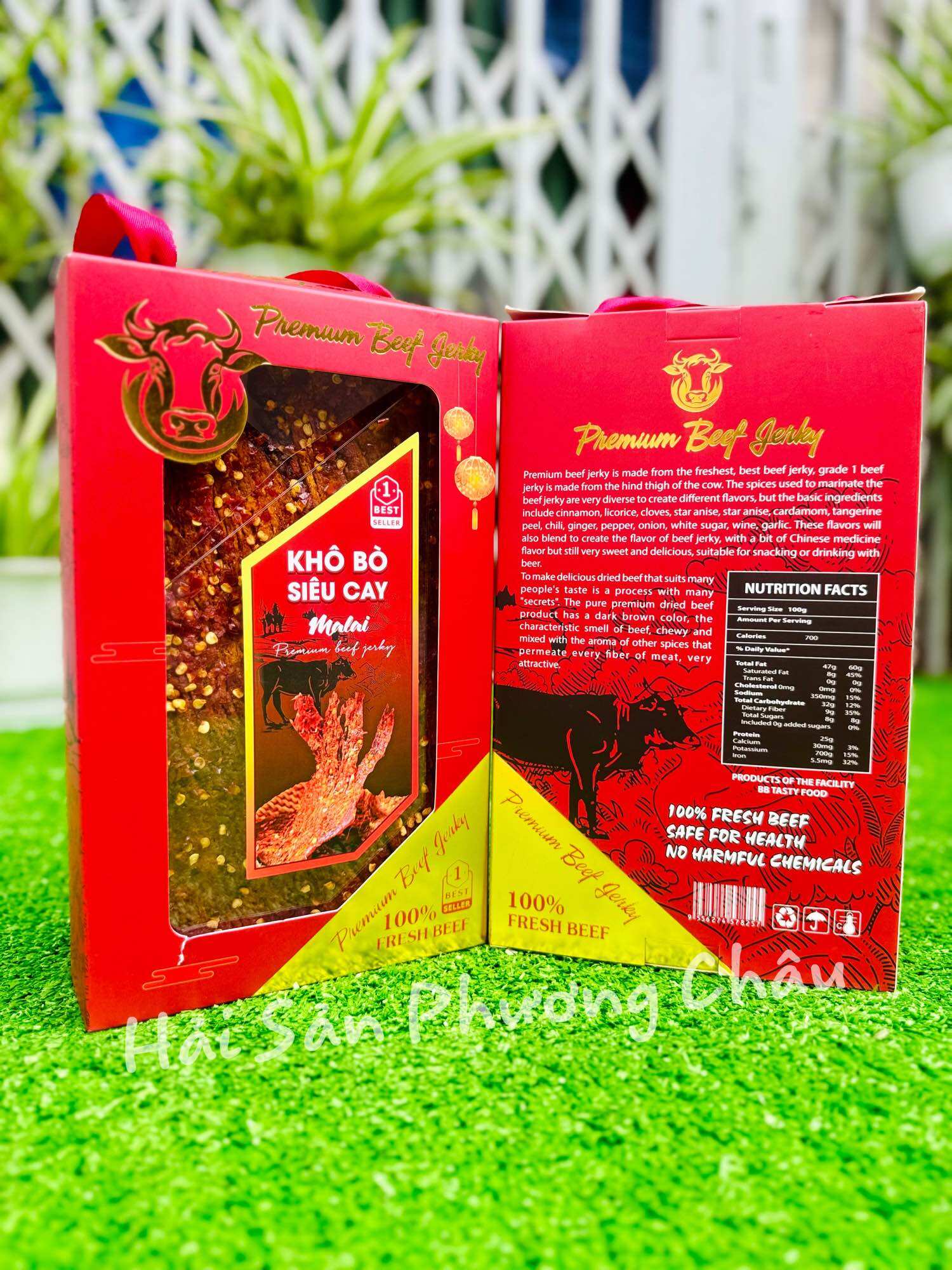 Khô bò mềm ngon chất lượng 500g