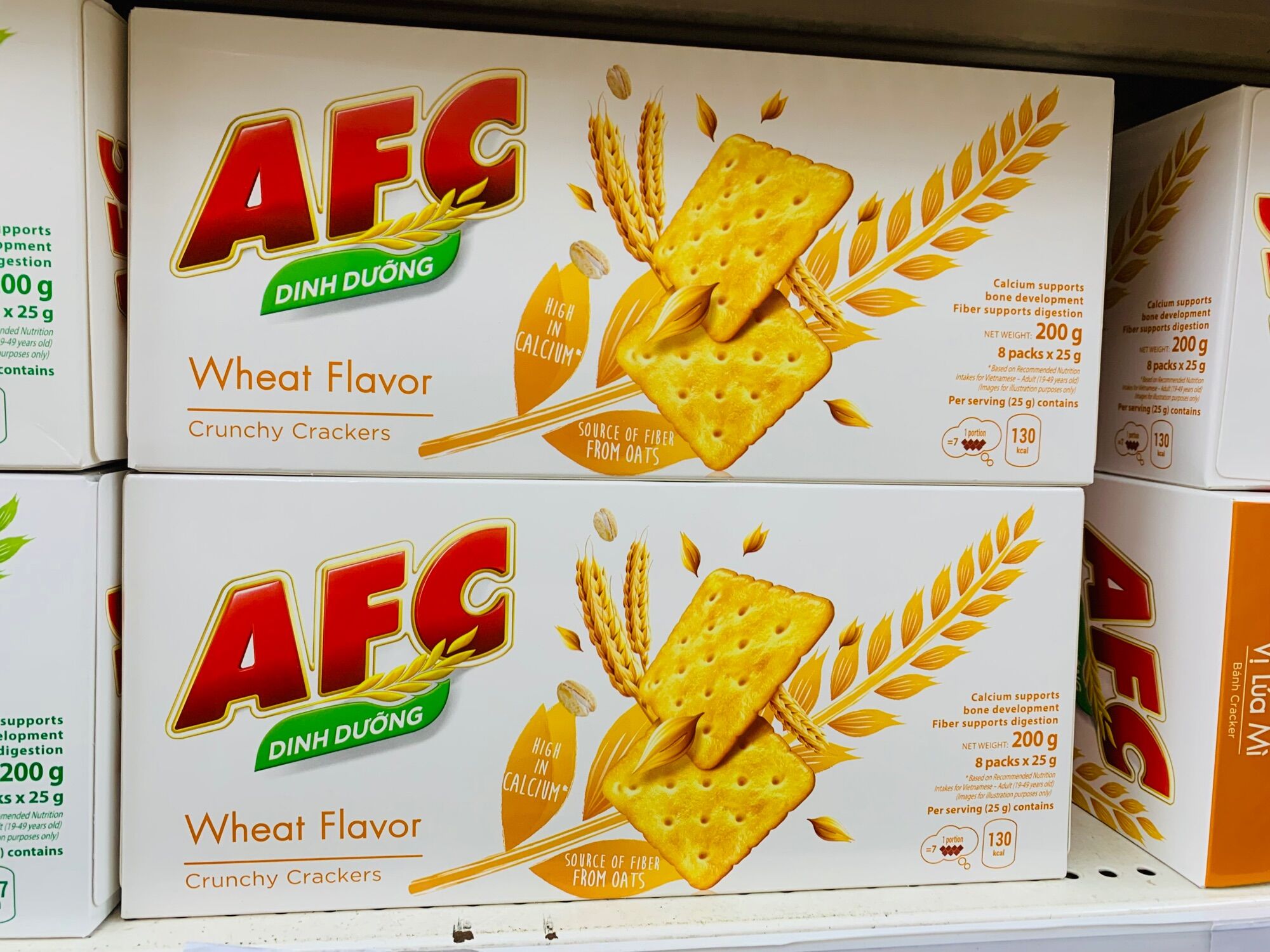 Bánh AFC lúa mạch/ rau củ 200g