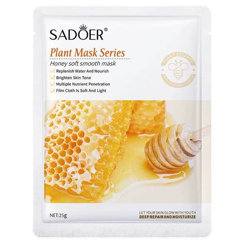 Mặt nạ giấy trái cây dưỡng da trắng sáng cấp ẩm SADOER