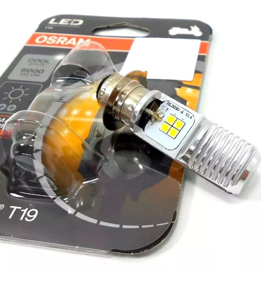 Đèn pha led m5 osram siêu sáng cho xe đời cũ dream, wave ..