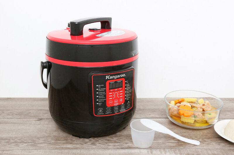 Nồi áp suất điện Kangaroo KG6P2 6 lít Hàng New chính hãng _ BH chính hãng 1 năm