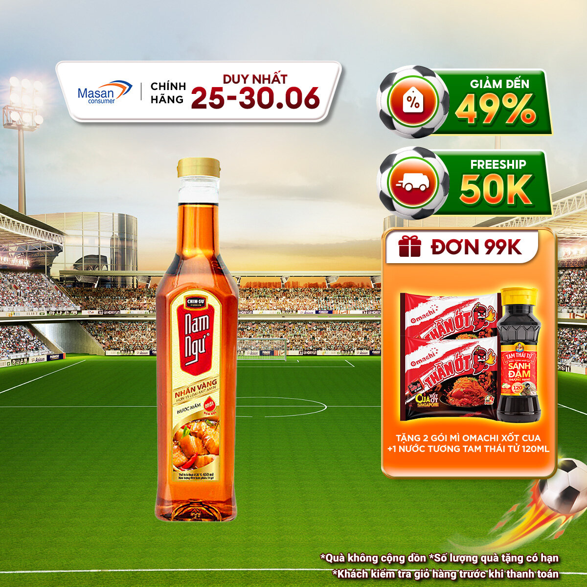 Nước Mắm Nam Ngư Nhãn Vàng Chai 650ml