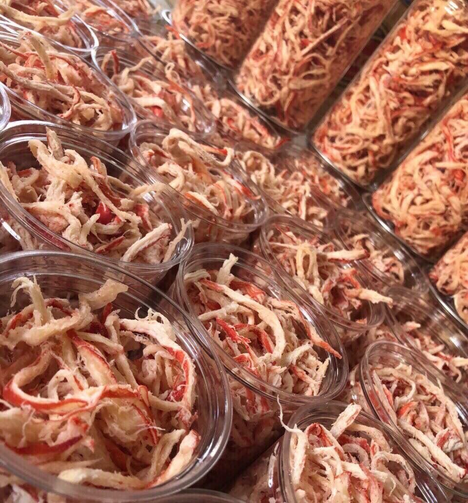 [200gr] Mực xé sợi hấp nước dừa