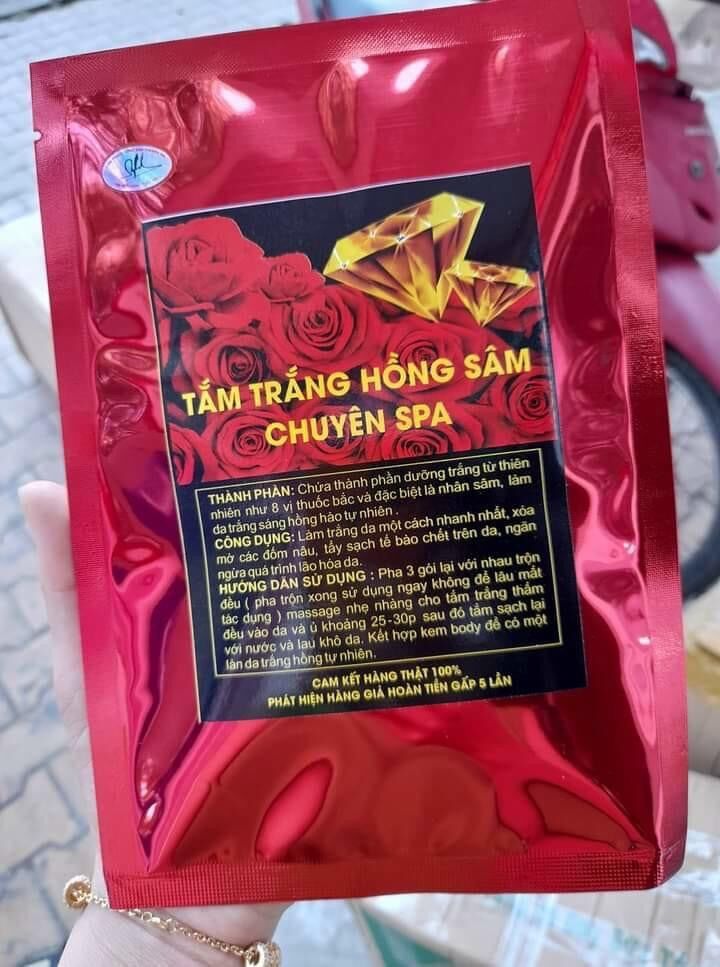 Tắm trắng body ❤️Tắm trắng hồng sâm chuyên spa