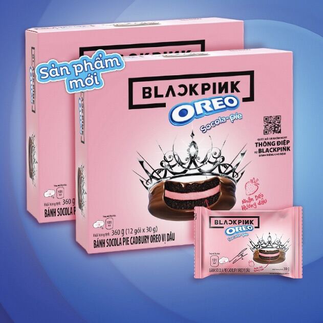 Sự kết hợp tuyệt vời giữa bánh Oreo và nhóm nhạc Blackpink chắc chắn sẽ đem lại cho bạn một trải nghiệm tuyệt vời nhất. Ảnh bánh Oreo Blackpink nhìn thật kute và đáng yêu, đủ để khiến bạn có hứng thú đặt ngay một miếng cho riêng mình.