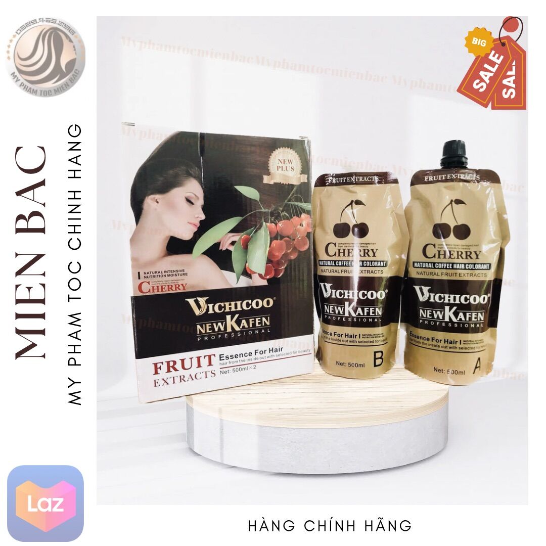 Nhuộm nâu phủ bạc không dính da đầu New Kafen MẪU MỚI 2022 Nhuộm tóc nâu tại nhà Phủ Bạc tóc màu nâu chính hãng
