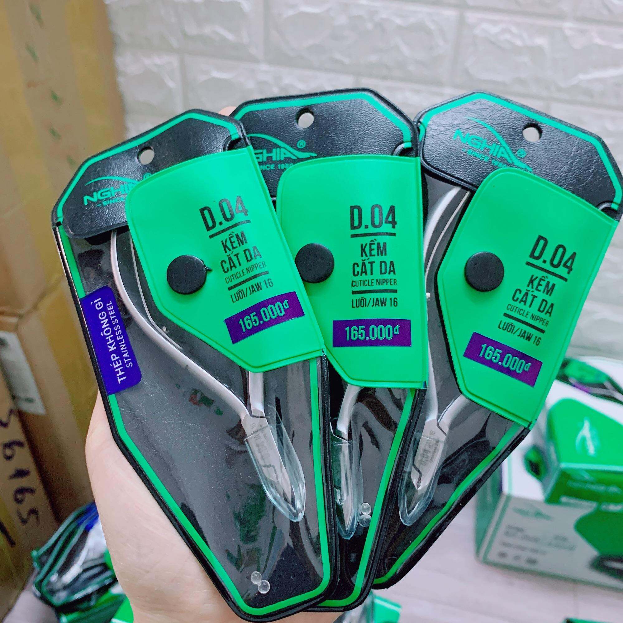 Kềm Nghĩa Kềm cắt da inox D04 (LanChiNail)