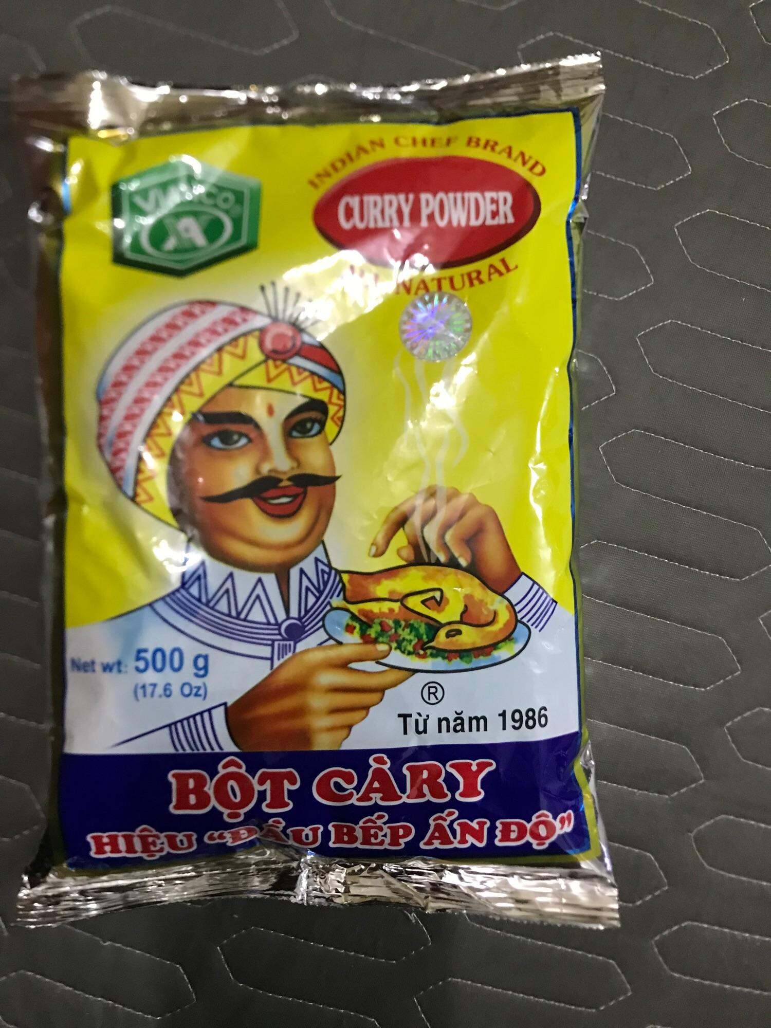 500gr bột Cà ri đầu bếp ấn độ 1986